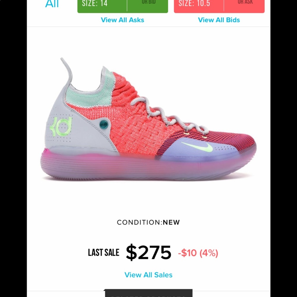 KD 11 EYVL basketball shoes